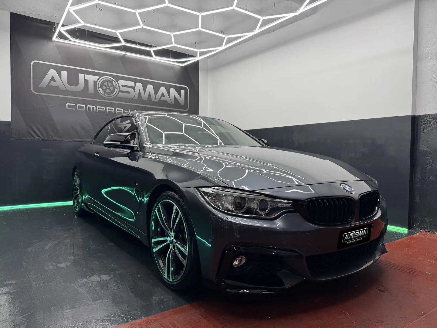 BMW Serie 4 435i 2015 Gasolina Gris - Motor